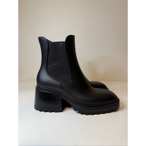 Sam Edelman Katiana Chunky Platform Rain Boots Size 9 - Picture 3 of 8